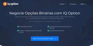 Plataforma de opções binárias da IQ Option